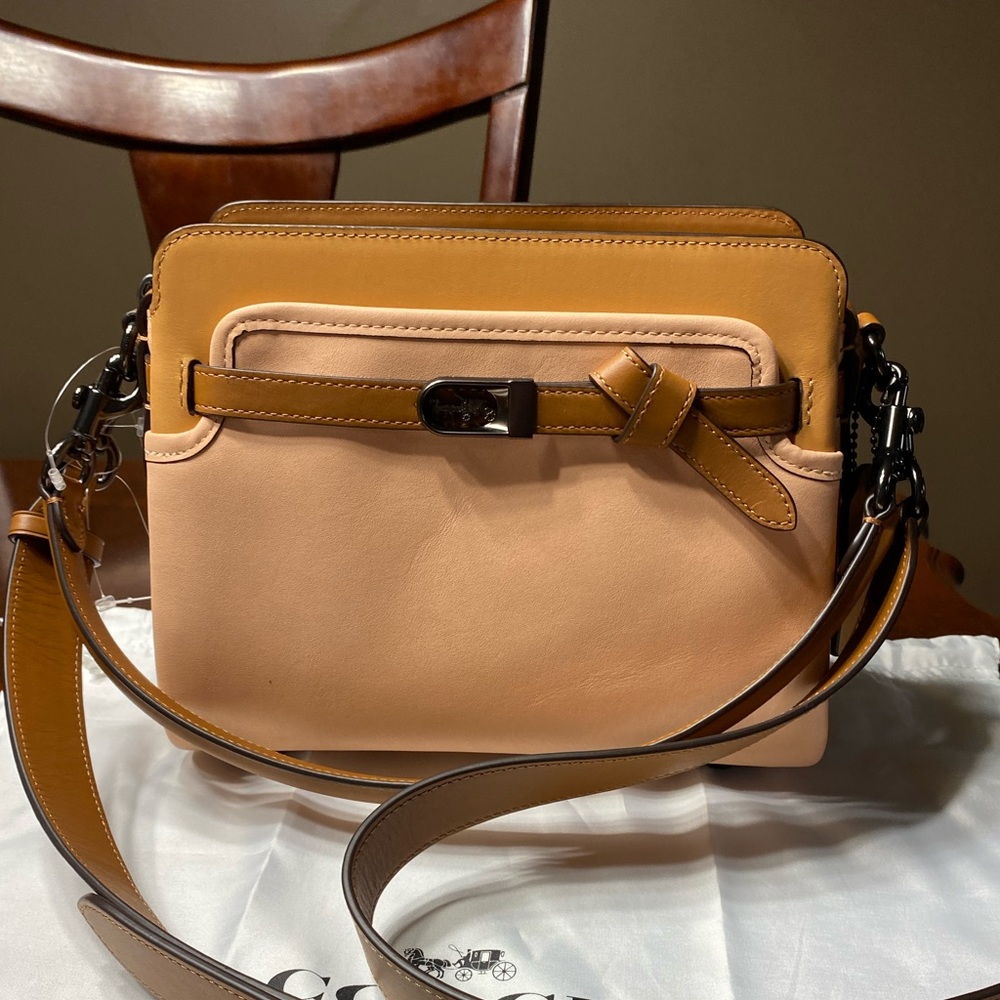 Coach Tate carryall bag blush natural multi pewter - Picture 5 of 11